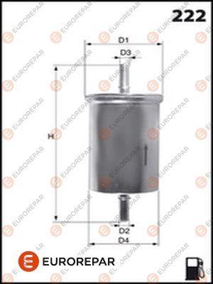 EUROREPAR E145094 - Kraftstofffilter alexcarstop-ersatzteile.com