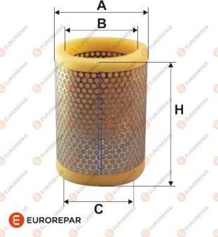 EUROREPAR 1612867180 - Luftfilter alexcarstop-ersatzteile.com