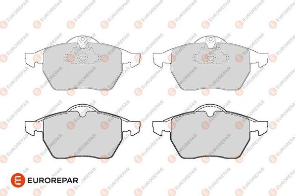 EUROREPAR 1686269080 - Bremsbelagsatz, Scheibenbremse alexcarstop-ersatzteile.com