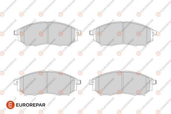 EUROREPAR 1686264580 - Bremsbelagsatz, Scheibenbremse alexcarstop-ersatzteile.com