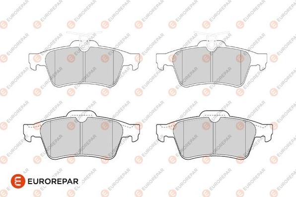 EUROREPAR 1686268580 - Bremsbelagsatz, Scheibenbremse alexcarstop-ersatzteile.com