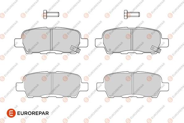 EUROREPAR 1686263980 - Bremsbelagsatz, Scheibenbremse alexcarstop-ersatzteile.com