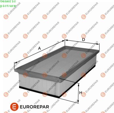 EUROREPAR 1680346680 - Luftfilter alexcarstop-ersatzteile.com