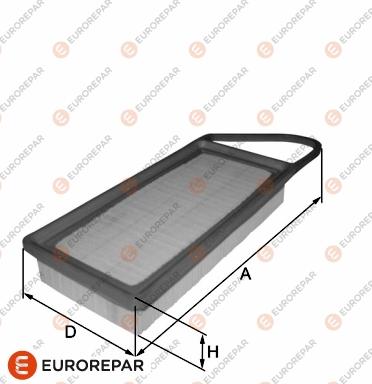 EUROREPAR 1680350880 - Luftfilter alexcarstop-ersatzteile.com