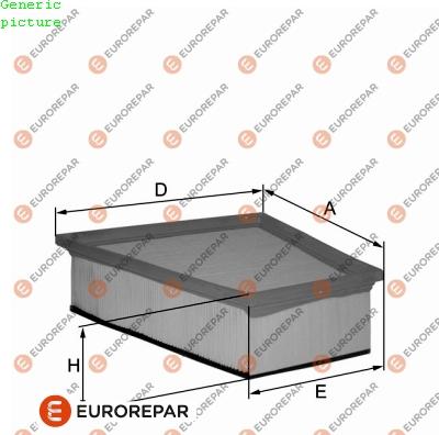 EUROREPAR 1680329680 - Luftfilter alexcarstop-ersatzteile.com