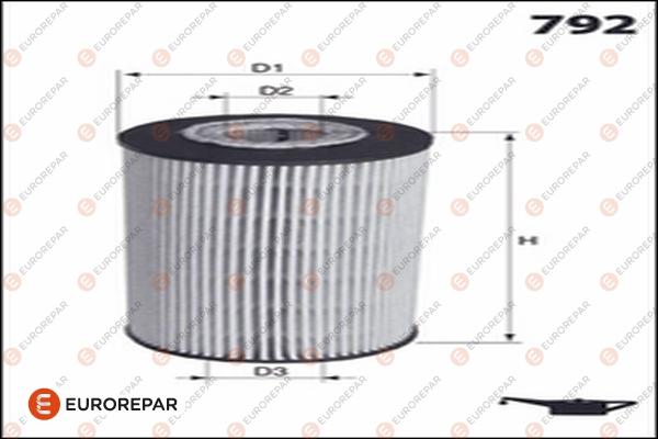 EUROREPAR 1682954480 - Ölfilter alexcarstop-ersatzteile.com