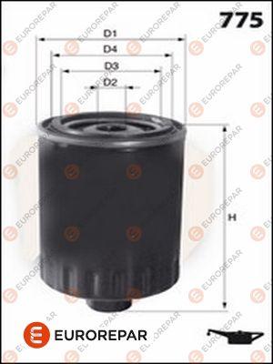 EUROREPAR 1637766180 - Ölfilter alexcarstop-ersatzteile.com