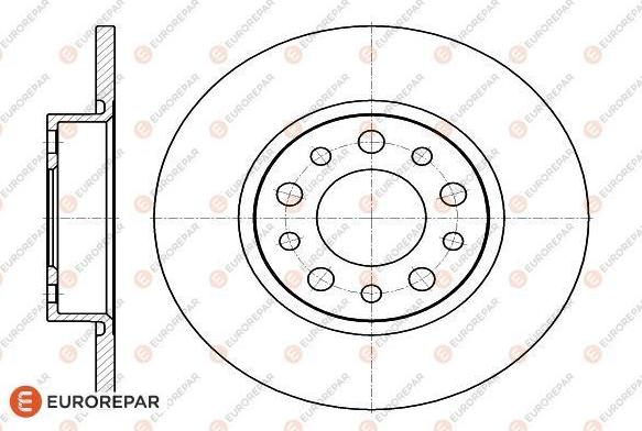 BOSCH F 026 A06 811 - Bremsscheibe alexcarstop-ersatzteile.com