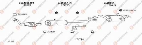 EUROREPAR 100238 - Abgasanlage alexcarstop-ersatzteile.com