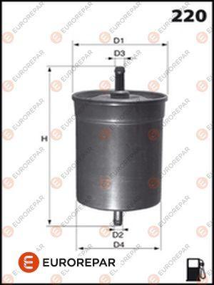 EUROREPAR E145055 - Kraftstofffilter alexcarstop-ersatzteile.com