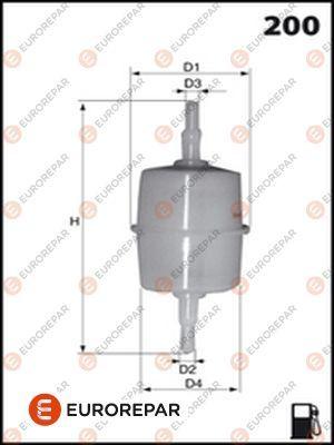 EUROREPAR E145057 - Kraftstofffilter alexcarstop-ersatzteile.com