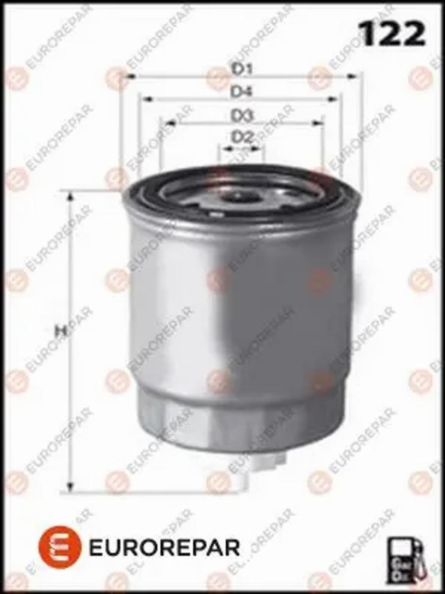 EUROREPAR E148086 - Kraftstofffilter alexcarstop-ersatzteile.com