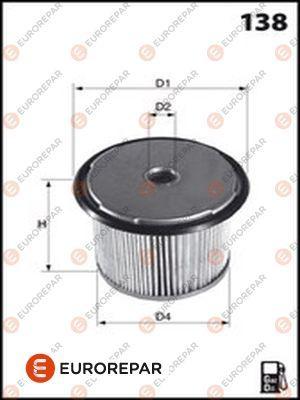 EUROREPAR E148107 - Kraftstofffilter alexcarstop-ersatzteile.com