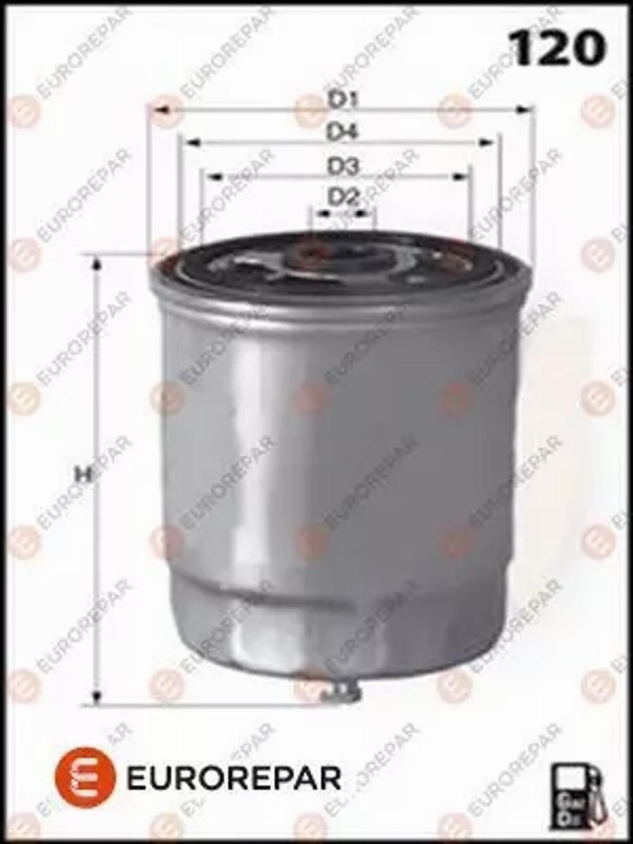 EUROREPAR E148129 - Kraftstofffilter alexcarstop-ersatzteile.com