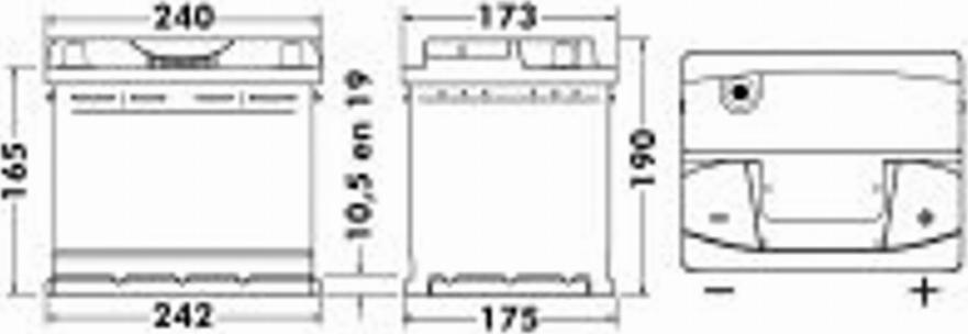 Exide 464 00 - Starterbatterie alexcarstop-ersatzteile.com