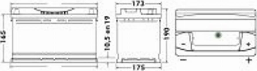 Exide 592 26 - Starterbatterie alexcarstop-ersatzteile.com