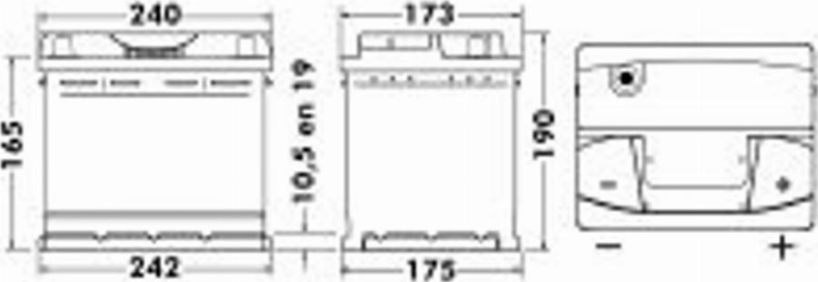 Exide 866 00 - Starterbatterie alexcarstop-ersatzteile.com