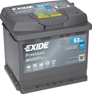 Exide EA530 - Starterbatterie alexcarstop-ersatzteile.com