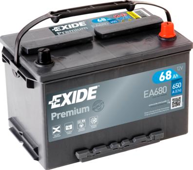 Exide _EA680 - Starterbatterie alexcarstop-ersatzteile.com