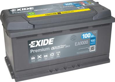 Exide EA1000 - Starterbatterie alexcarstop-ersatzteile.com