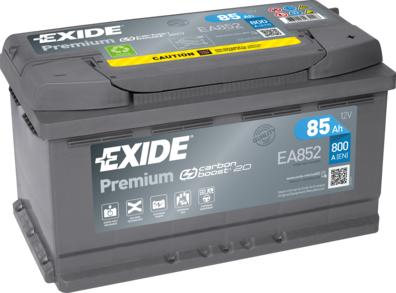 Exide EA852 - Starterbatterie alexcarstop-ersatzteile.com