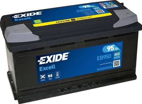 Exide EB950 - Starterbatterie alexcarstop-ersatzteile.com