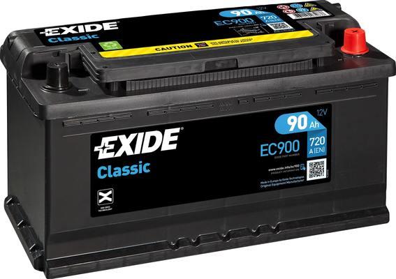 Exide EC900 - Starterbatterie alexcarstop-ersatzteile.com