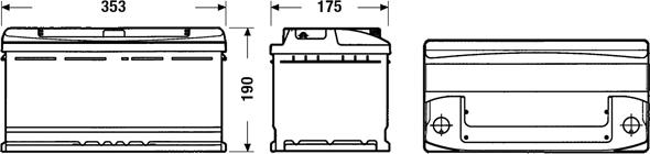 Exide EC900 - Starterbatterie alexcarstop-ersatzteile.com