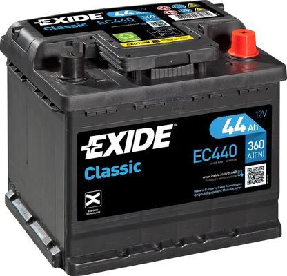 Exide EC440 - Starterbatterie alexcarstop-ersatzteile.com