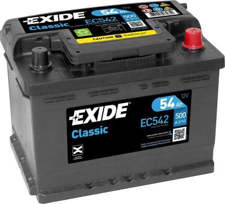 Exide EC542 - Starterbatterie alexcarstop-ersatzteile.com