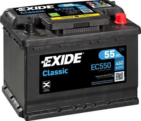 Exide EC550 - Starterbatterie alexcarstop-ersatzteile.com