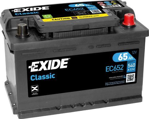 Exide EC652 - Starterbatterie alexcarstop-ersatzteile.com