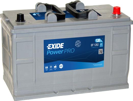 Exide EF1202 - Starterbatterie alexcarstop-ersatzteile.com