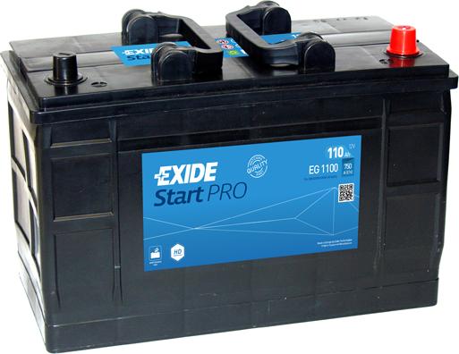 Exide EG1100 - Starterbatterie alexcarstop-ersatzteile.com