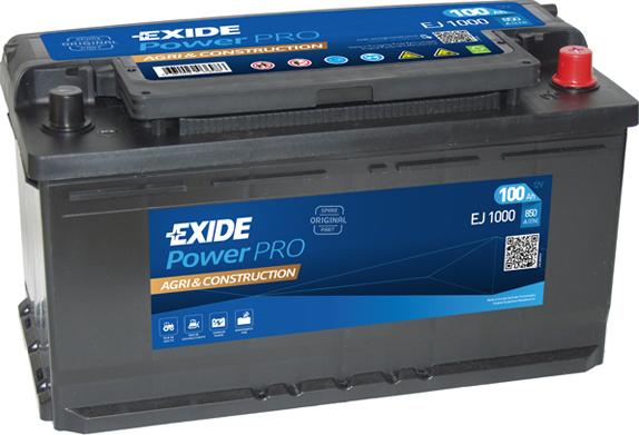 Exide EJ1000 - Starterbatterie alexcarstop-ersatzteile.com