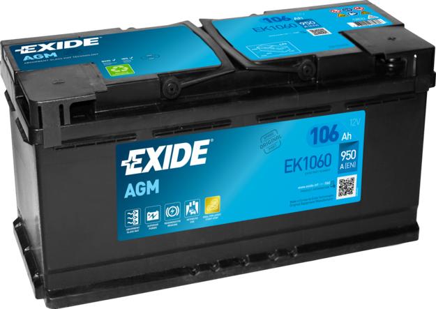 Exide EK1060 - Starterbatterie alexcarstop-ersatzteile.com