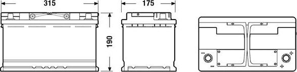 Exide EK820 - Starterbatterie alexcarstop-ersatzteile.com