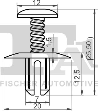 FA1 10-30004.10 - Clip, Zier / Schutzleiste alexcarstop-ersatzteile.com