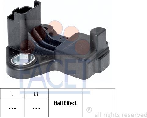 FACET 9.0458 - Impulsgeber, Kurbelwelle alexcarstop-ersatzteile.com