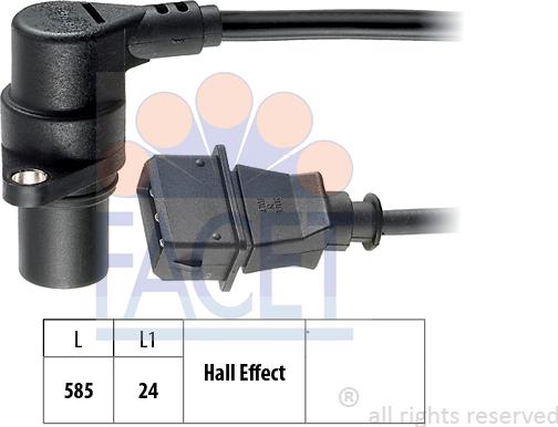 FACET 9.0082 - Impulsgeber, Kurbelwelle alexcarstop-ersatzteile.com