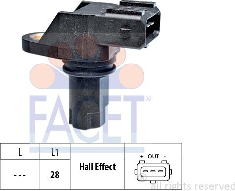 FACET 9.0349 - Impulsgeber, Kurbelwelle alexcarstop-ersatzteile.com