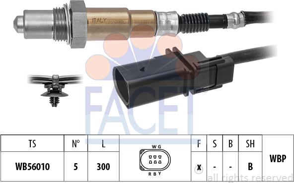 FACET 10.8586 - Lambdasonde alexcarstop-ersatzteile.com