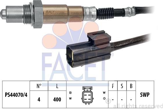 FACET 10.8098 - Lambdasonde alexcarstop-ersatzteile.com