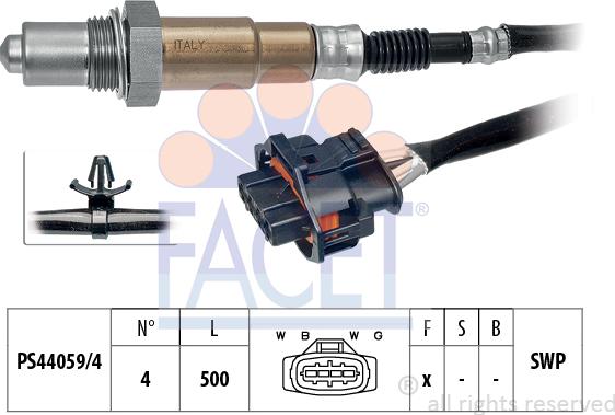 FACET 10.8065 - Lambdasonde alexcarstop-ersatzteile.com