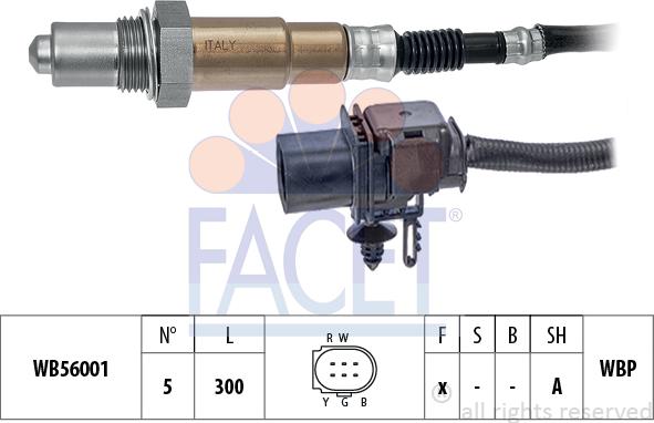 FACET 10.8399 - Lambdasonde alexcarstop-ersatzteile.com