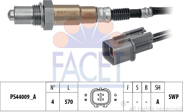 FACET 10.8346 - Lambdasonde alexcarstop-ersatzteile.com