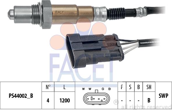 FACET 10.8353 - Lambdasonde alexcarstop-ersatzteile.com