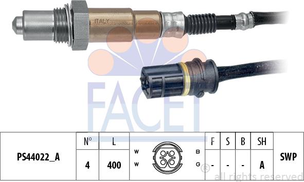 FACET 10.8290 - Lambdasonde alexcarstop-ersatzteile.com