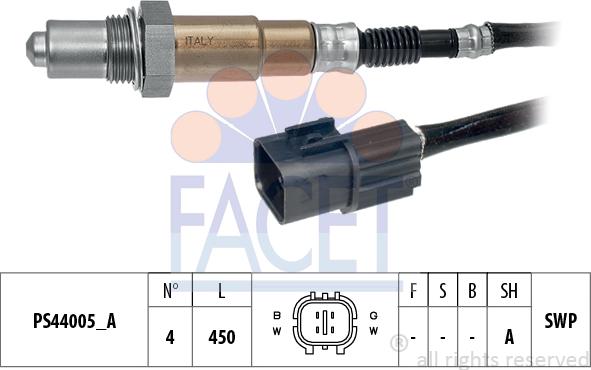 FACET 10.8256 - Lambdasonde alexcarstop-ersatzteile.com