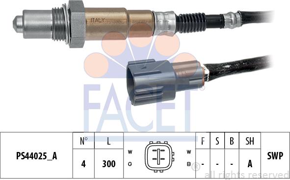 FACET 10.8269 - Lambdasonde alexcarstop-ersatzteile.com